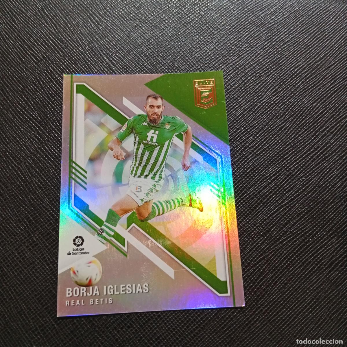 Cromos de f&uacute;tbol: 122 BORJA IGLESIAS REAL BETIS PANINI DONRUSS ELITE 2021 2022 CROMO 21 22 - (MD96/97-1) PG30
