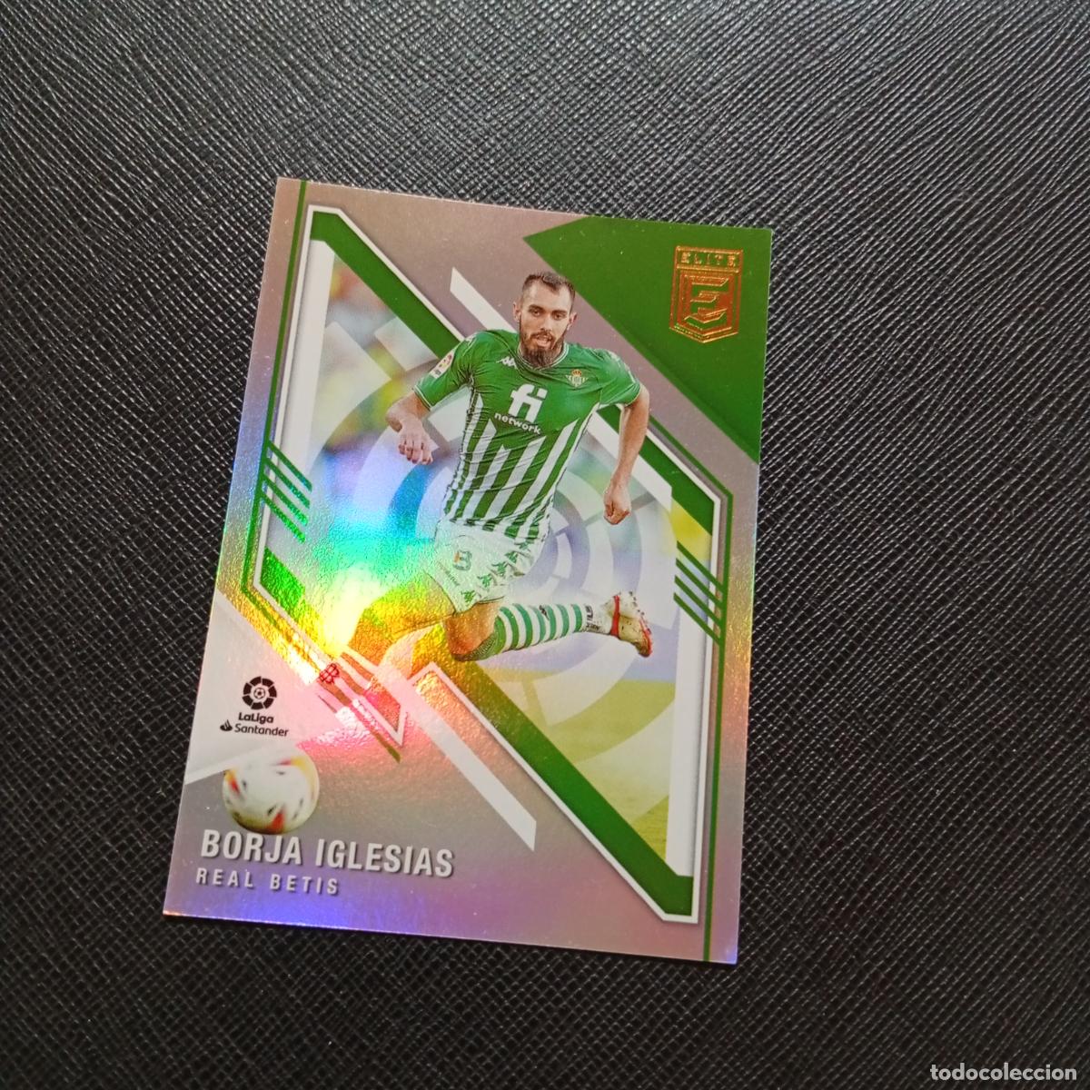 Cromos de f&uacute;tbol: 122 BORJA IGLESIAS REAL BETIS PANINI DONRUSS ELITE 2021 2022 CROMO 21 22 - (MD96/97-1) PG30