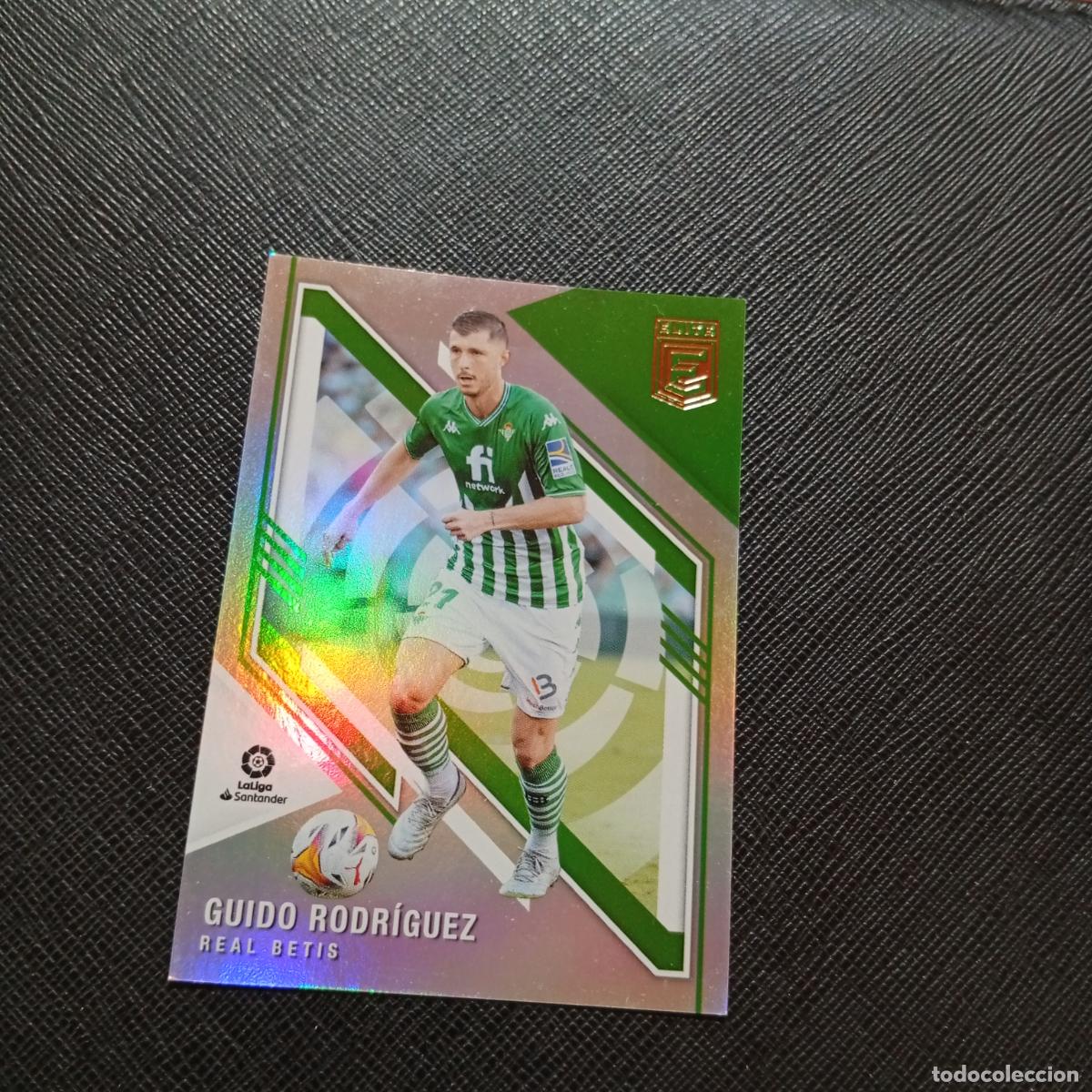 Cromos de f&uacute;tbol: 123 GUIDO RODRIGUEZ REAL BETIS PANINI DONRUSS ELITE 2021 2022 CROMO 21 22 - (MD96/97-1) PG30 B