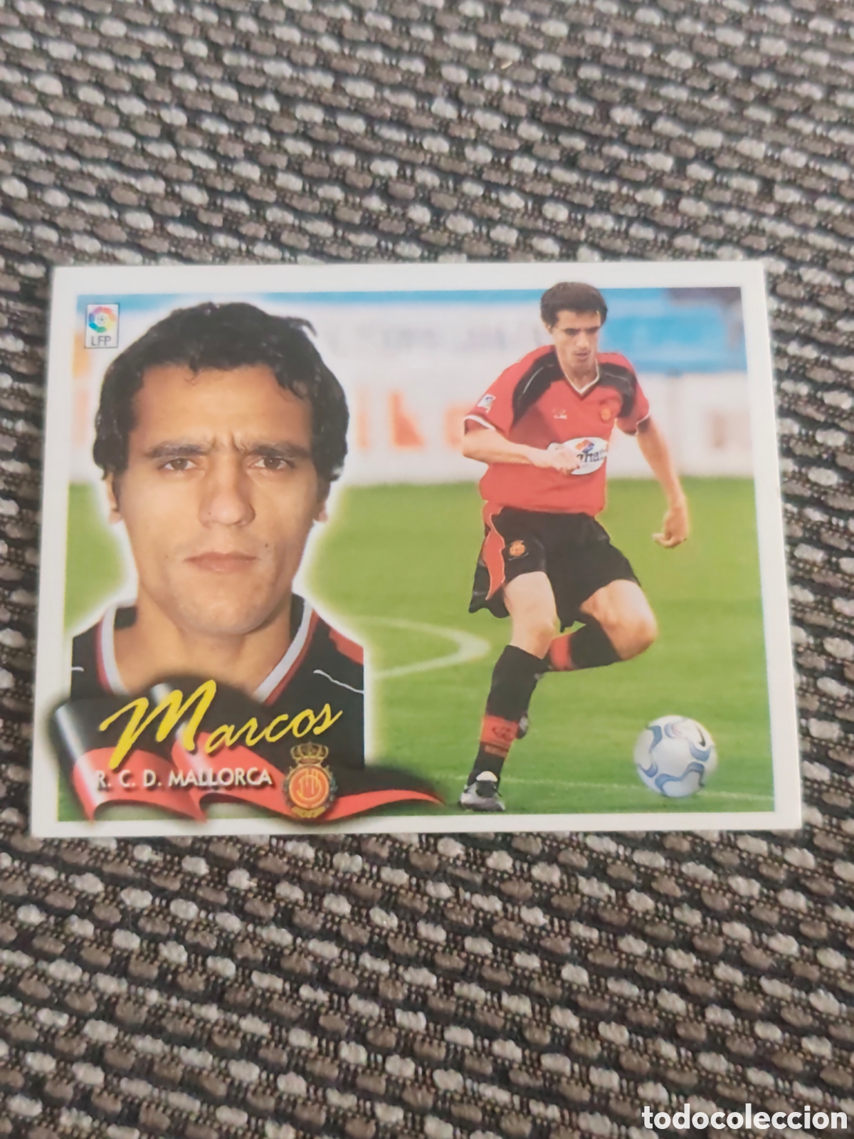 Cromos de f&uacute;tbol: COLOCA MARCOS REAL MALLORCA EDICIONES ESTE 2000 2001