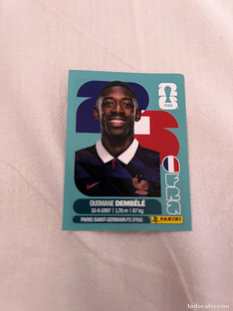 Cromos de f&uacute;tbol: OUSMANE DEMBELE SELECCI&Oacute;N FRANCIA 15 PANINI MUNDIAL FIFA WORLD CUP 2026 PANINI