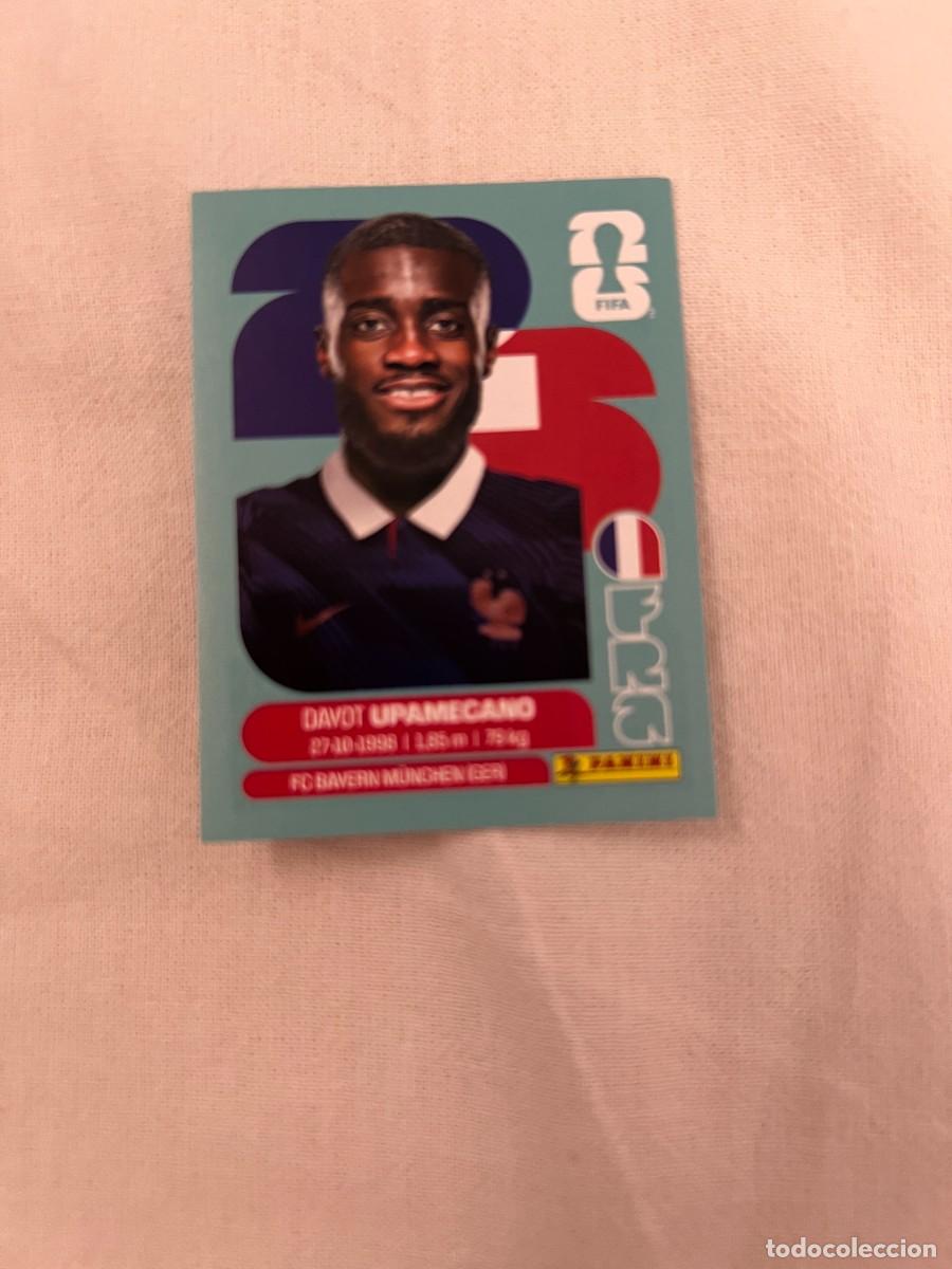 Cromos de f&uacute;tbol: DAYOT UPAMECANO SELECCI&Oacute;N FRANCIA 7 PANINI MUNDIAL FIFA WORLD CUP 2026 PANINI