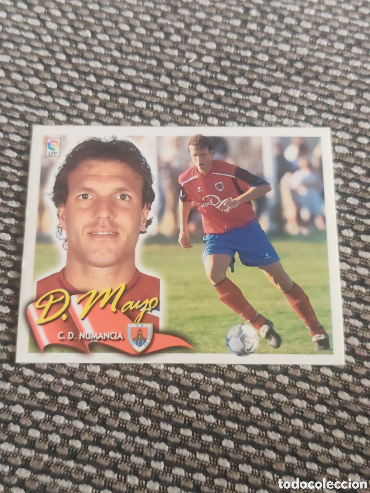Football Stickers: COLOCA D. MAYO NUMANCIA EDICIONES ESTE 2000 2001