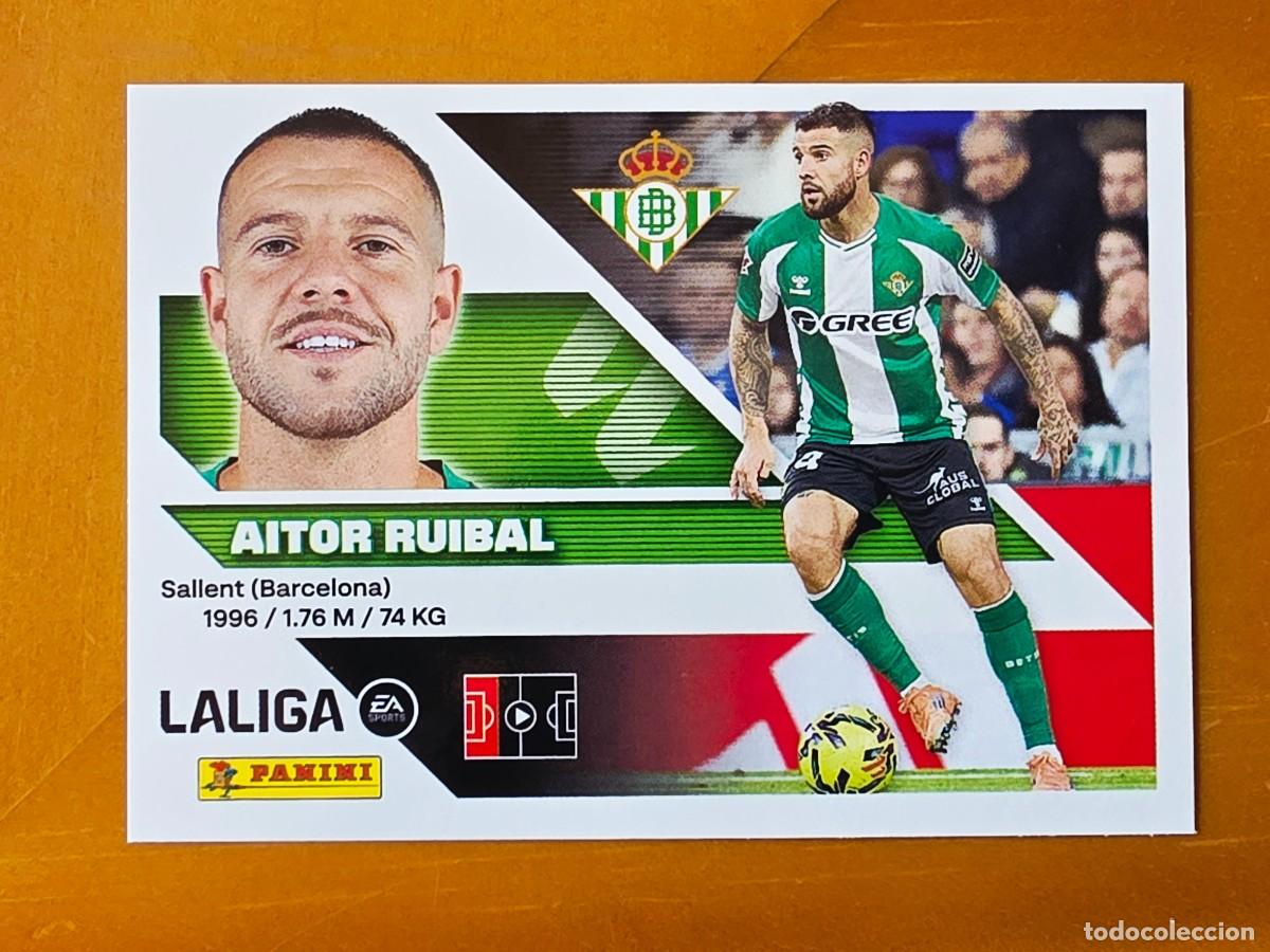 Football Stickers: 5A Aitor Ruibal, Real Betis, Panini Ediciones Liga Este 2026 2027 26 27 sin pegar