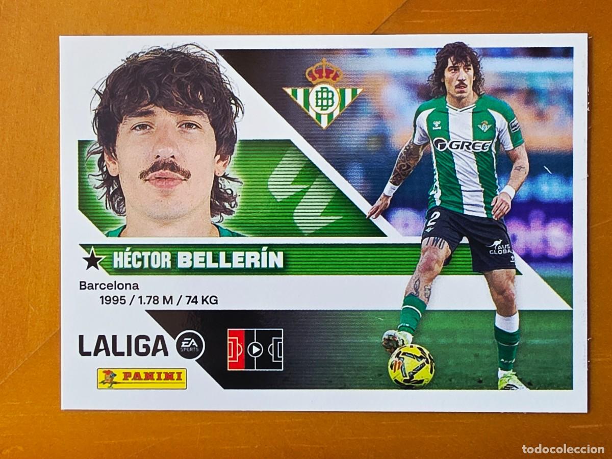 Football Stickers: 5B H&eacute;ctor Beller&iacute;n, Real Betis, Panini Ediciones Liga Este 2026 2027 26 27 sin pegar