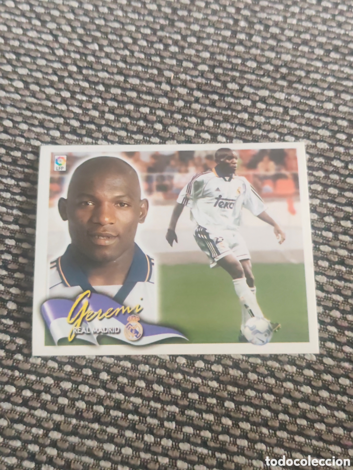 Cromos de f&uacute;tbol: COLOCA GEREMI REAL MADRID EDICIONES ESTE 2000 2001