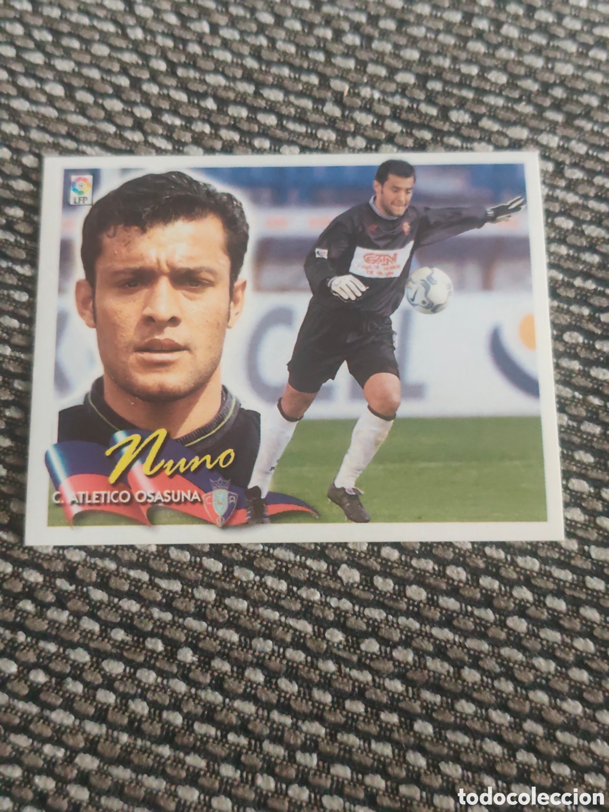 Cromos de f&uacute;tbol: COLOCA NUNO OSASUNA EDICIONES ESTE 2000 2001