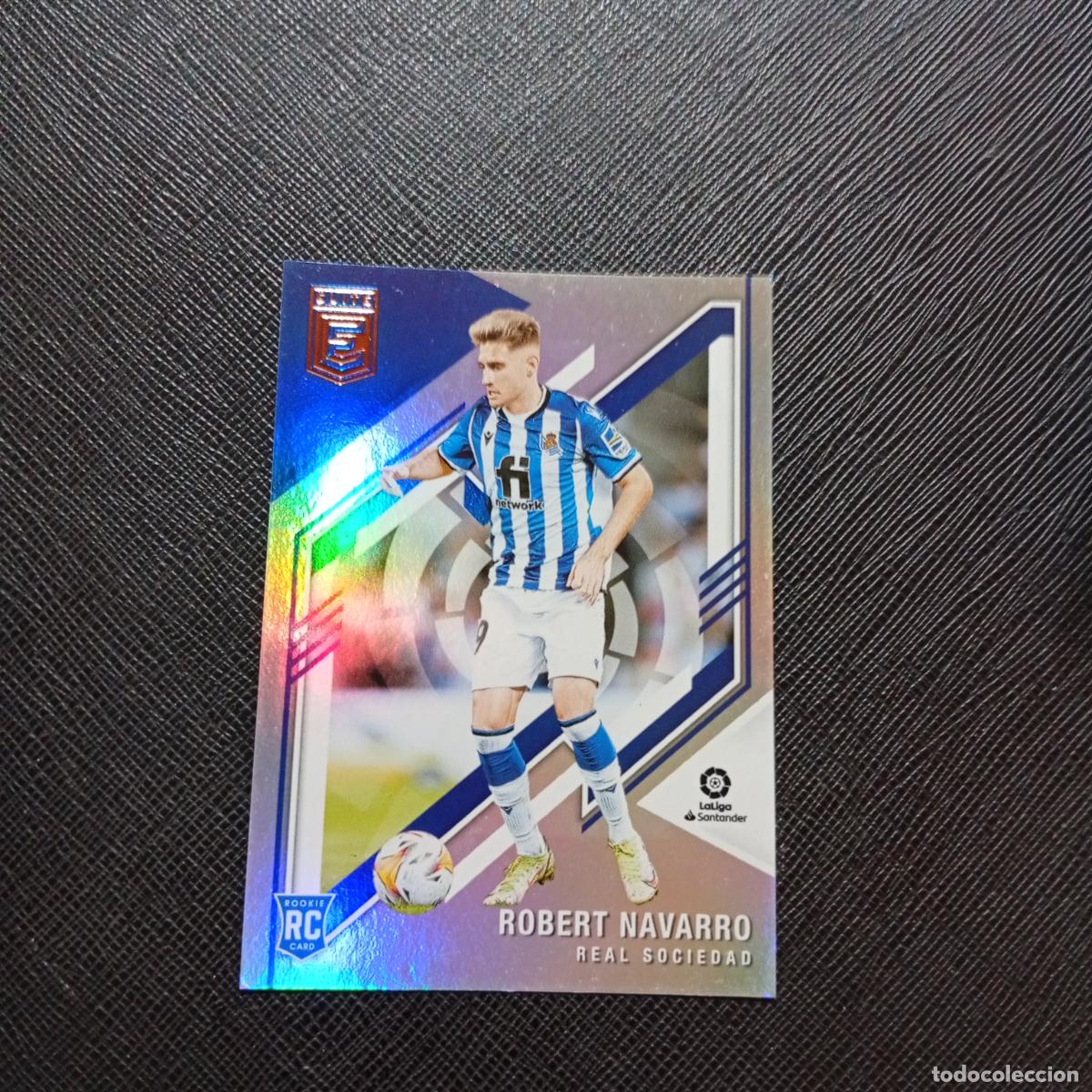 Cromos de f&uacute;tbol: 195 ROBERT NAVARRO REAL SOCIEDAD PANINI DONRUSS ELITE 2021 2022 CROMO 21 22 - (MD96/97-1) PG36