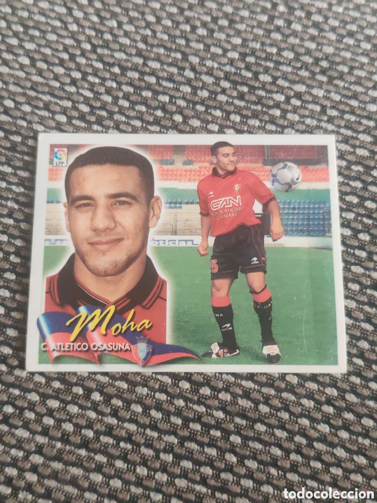 Cromos de f&uacute;tbol: COLOCA MOHA OSASUNA EDICIONES ESTE 2000 2001