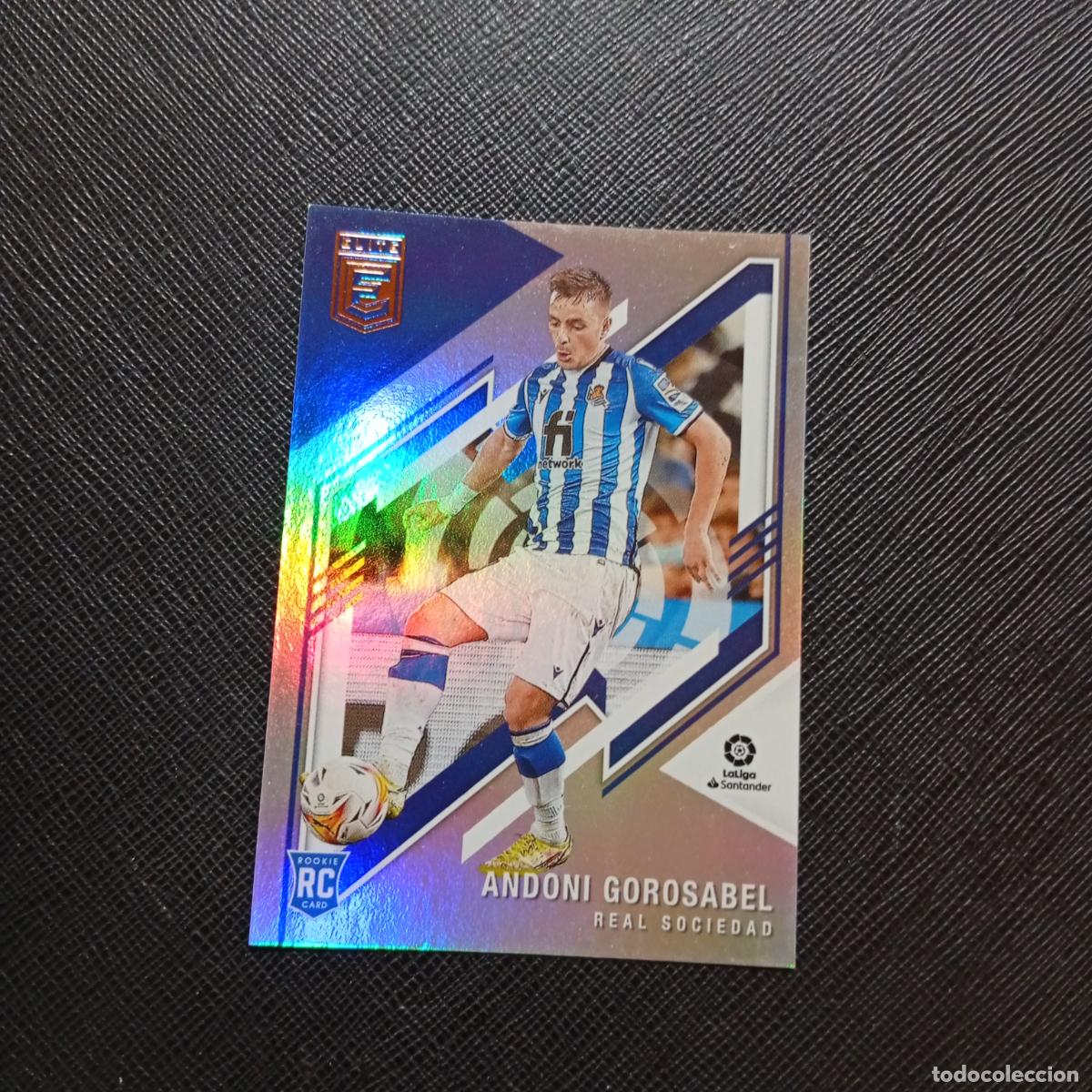 Cromos de f&uacute;tbol: 198 ANDONI GOROSABEL REAL SOCIEDAD PANINI DONRUSS ELITE 2021 2022 CROMO 21 22 - (MD96/97-1) PG36