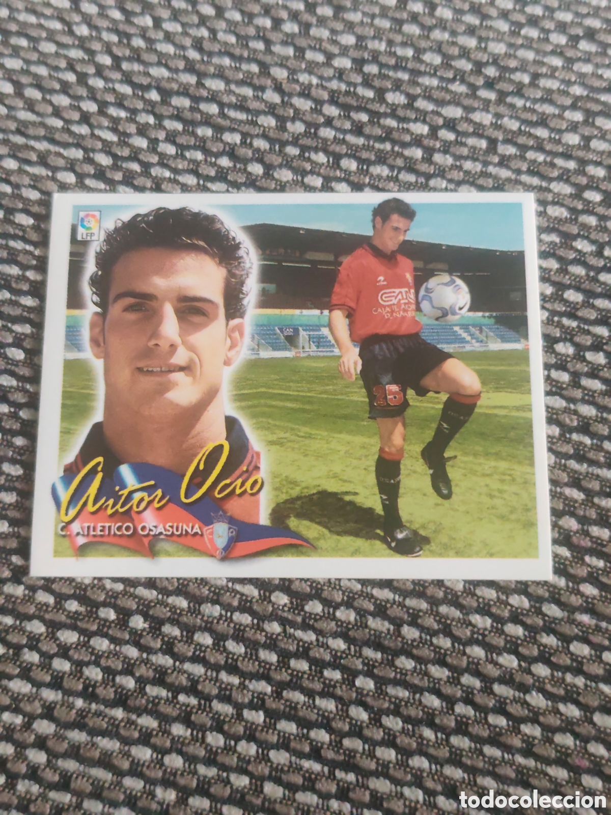 Cromos de f&uacute;tbol: COLOCA AITOR OCIO OSASUNA EDICIONES ESTE 2000 2001
