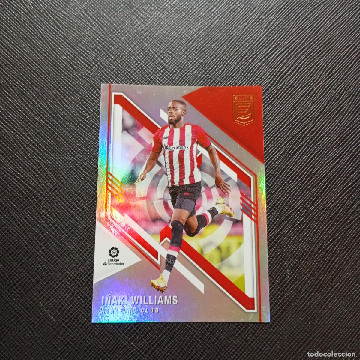 Cromos de f&uacute;tbol: 4 I&Ntilde;AKI WILLIAMS BILBAO PANINI DONRUSS ELITE 2021 2022 CROMO 21 22 - (MD96/97-1) PG38