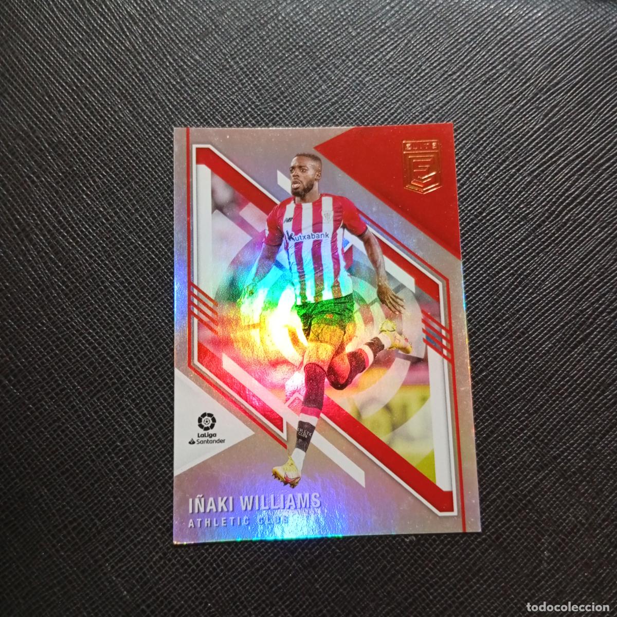 Cromos de f&uacute;tbol: 4 I&Ntilde;AKI WILLIAMS BILBAO PANINI DONRUSS ELITE 2021 2022 CROMO 21 22 - (MD96/97-1) PG38 B