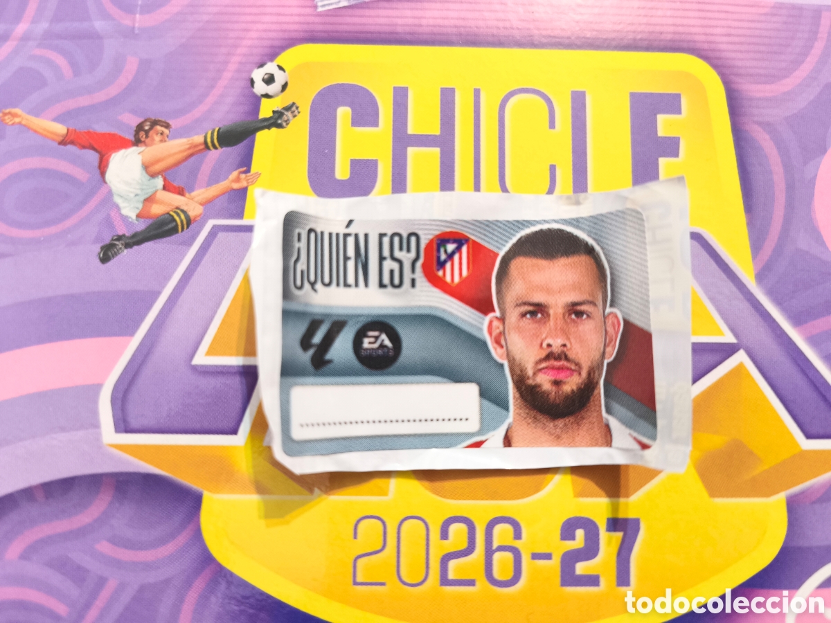 Cromos de f&uacute;tbol: Hancko &iquest;Qui&eacute;n es? Chicle liga este 26/27 Atl&eacute;tico De Madrid