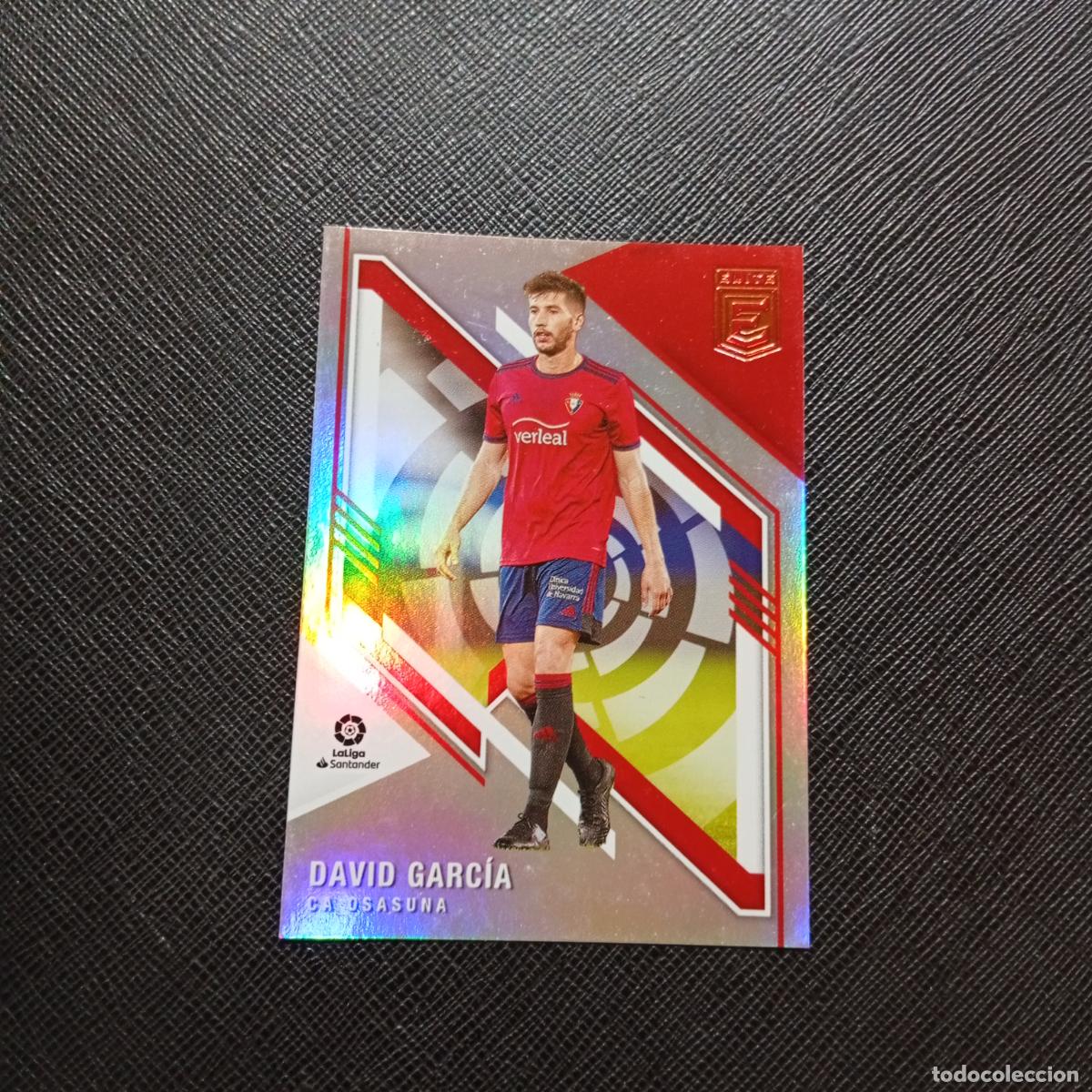 Cromos de f&uacute;tbol: 20 DAVID GARCIA OSASUNA PANINI DONRUSS ELITE 2021 2022 CROMO FUTBOL 21 22 - (MD96/97-1) PG42