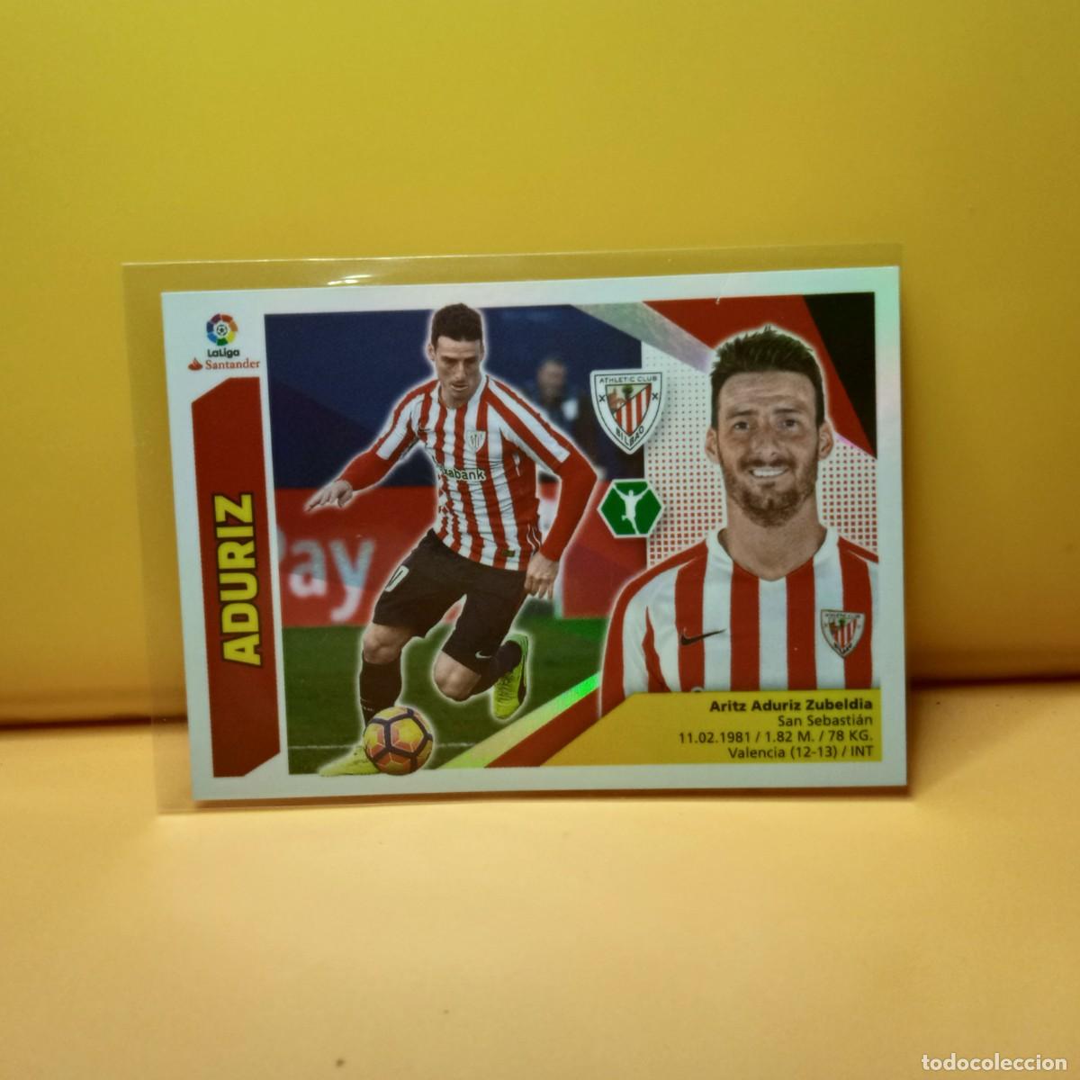 Cromos de f&uacute;tbol: EDICIONES ESTE 2017 2018 17 18 ATHLETIC DE BILBAO ADURIZ 15