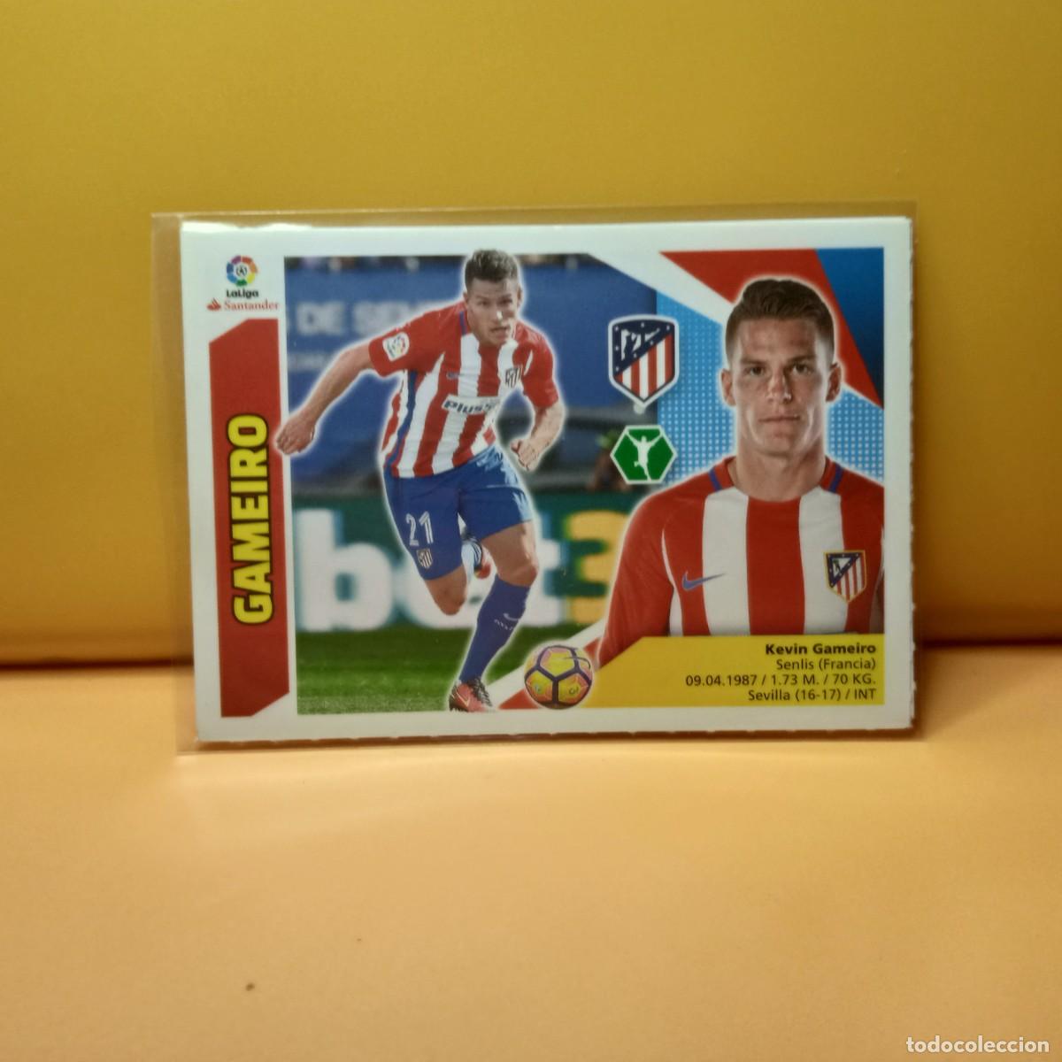 Cromos de f&uacute;tbol: EDICIONES ESTE 2017 2018 17 18 ATL&Eacute;TICO DE MADRID GAMEIRO 15