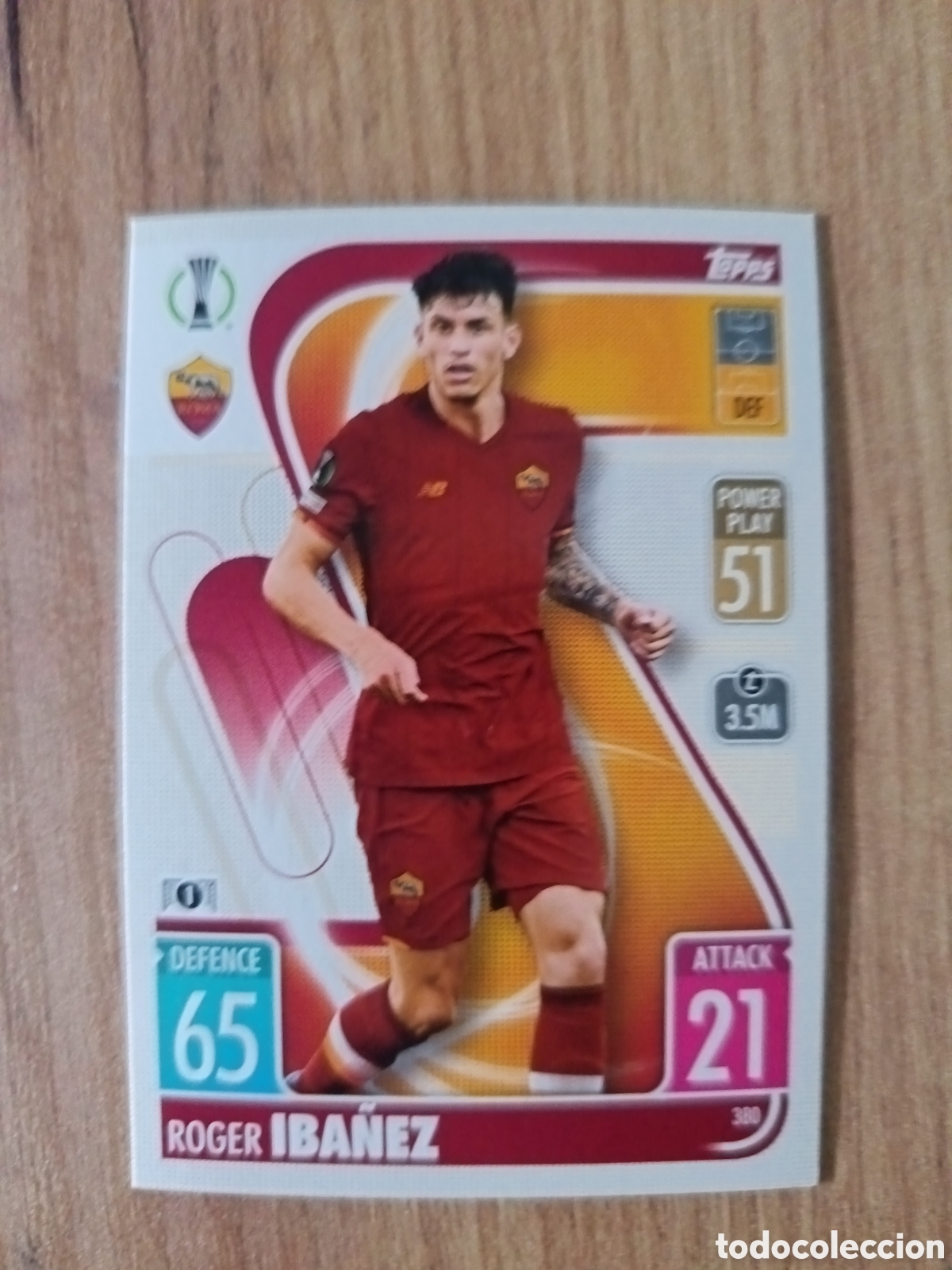 Fu&szlig;ball-Sticker: 380 Ib&aacute;&ntilde;ez CHAMPIONS LEAGUE MATCH ATTAX TOPPS 2021-2022 21-22
