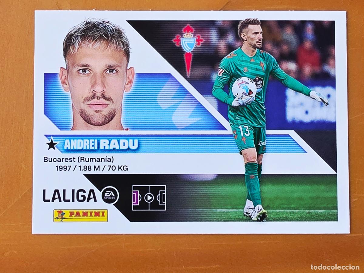 Cartes &agrave; collectionner de Football: 3 Andrei Radu, RC Celta de Vigo, Panini Ediciones Liga Este 2026 2027 26 27 sin pegar
