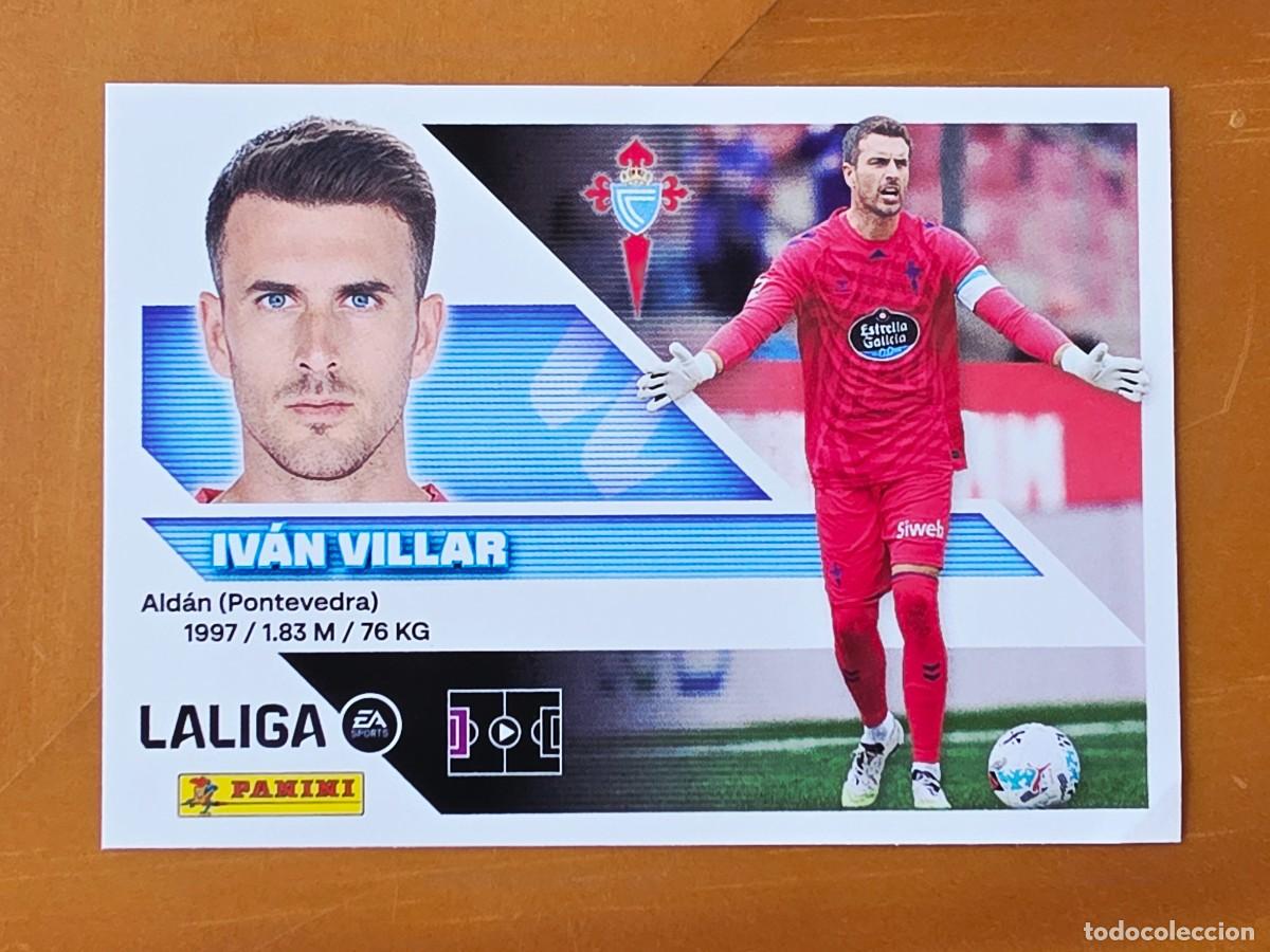 Cromos de f&uacute;tbol: 4 Iv&aacute;n Villar, RC Celta de Vigo, Panini Ediciones Liga Este 2026 2027 26 27 sin pegar