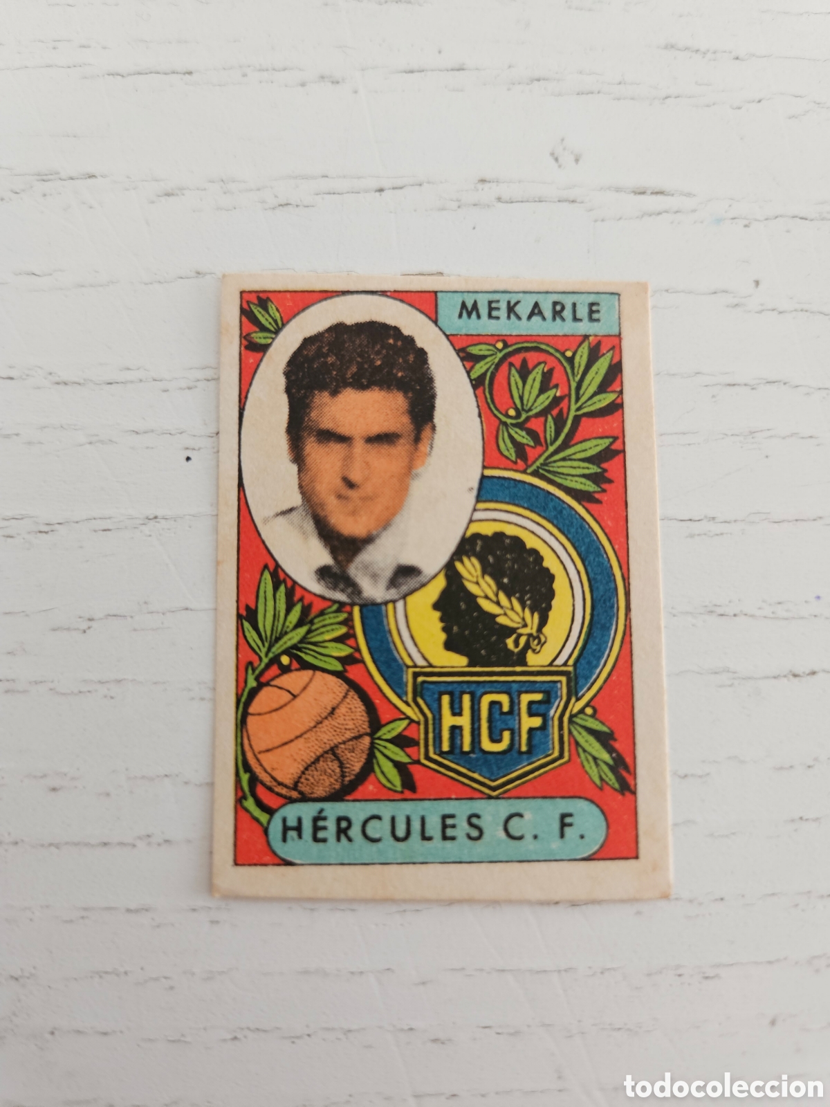 Cromos de f&uacute;tbol: CROMO HERCULES - MEKARLE - CROMOS A&Ntilde;O 1955, SIN PEGAR