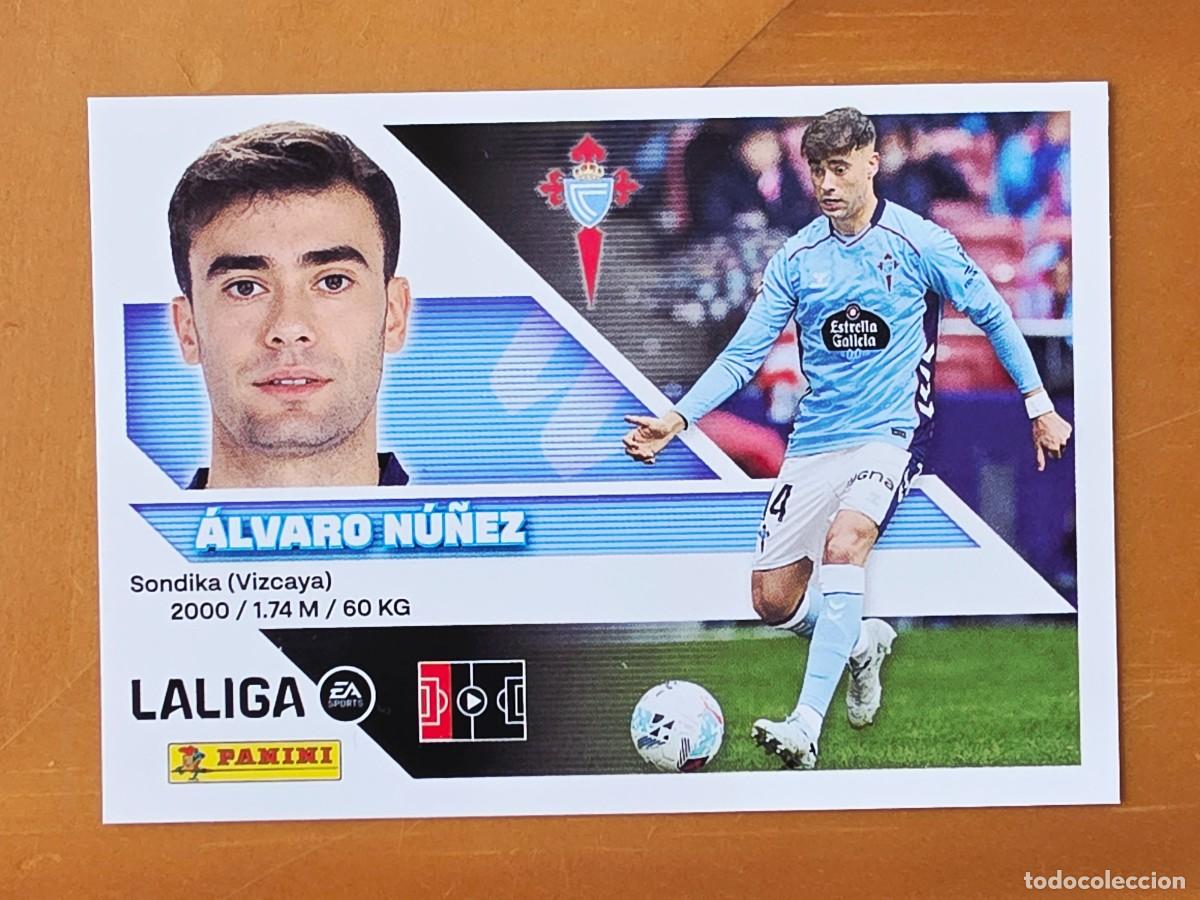 Fu&szlig;ball-Sticker: 5 &Aacute;lvaro N&uacute;&ntilde;ez, RC Celta de Vigo, Panini Ediciones Liga Este 2026 2027 26 27 sin pegar