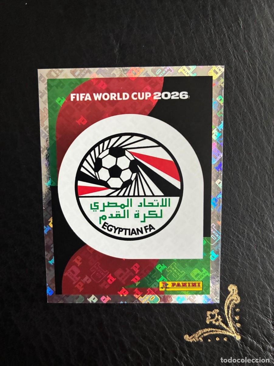 Football Stickers: EGY 1 ESCUDO LOGO EGY1 EGIPTO FIFA WORLD CUP MUNDIAL 2026 26 PANINI