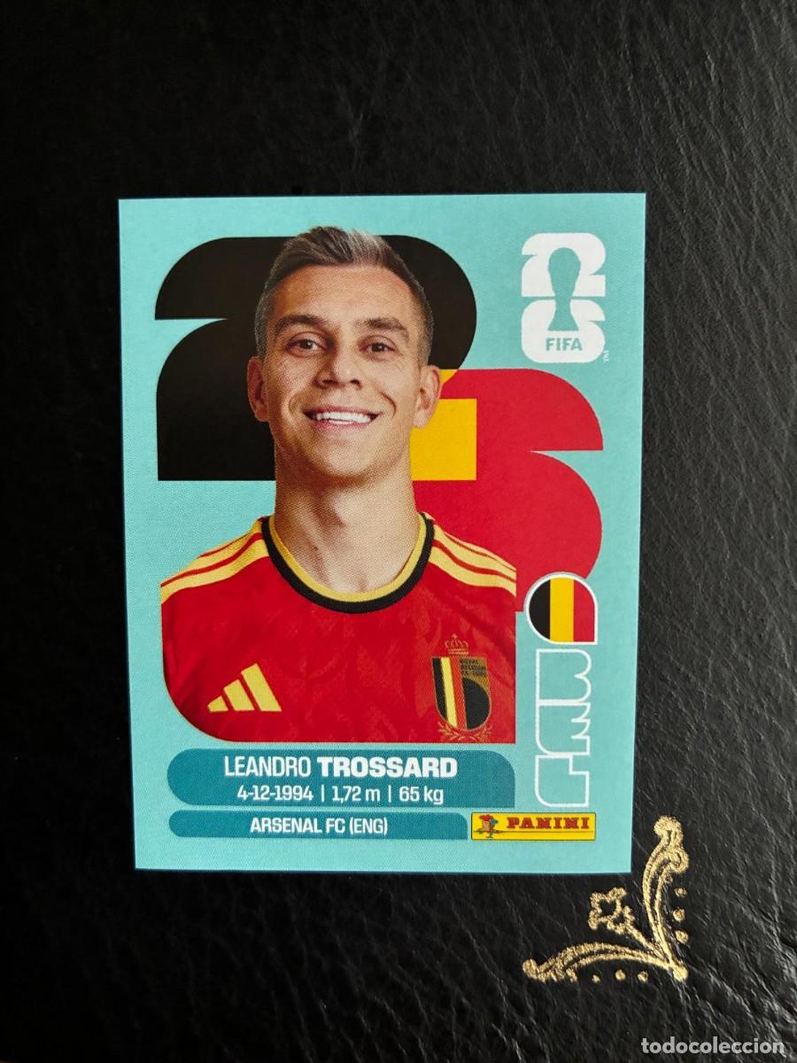 Football Stickers: BEL 18 LEANDRO TROSSARD BEL18 BELGICA FIFA WORLD CUP MUNDIAL 2026 26 PANINI