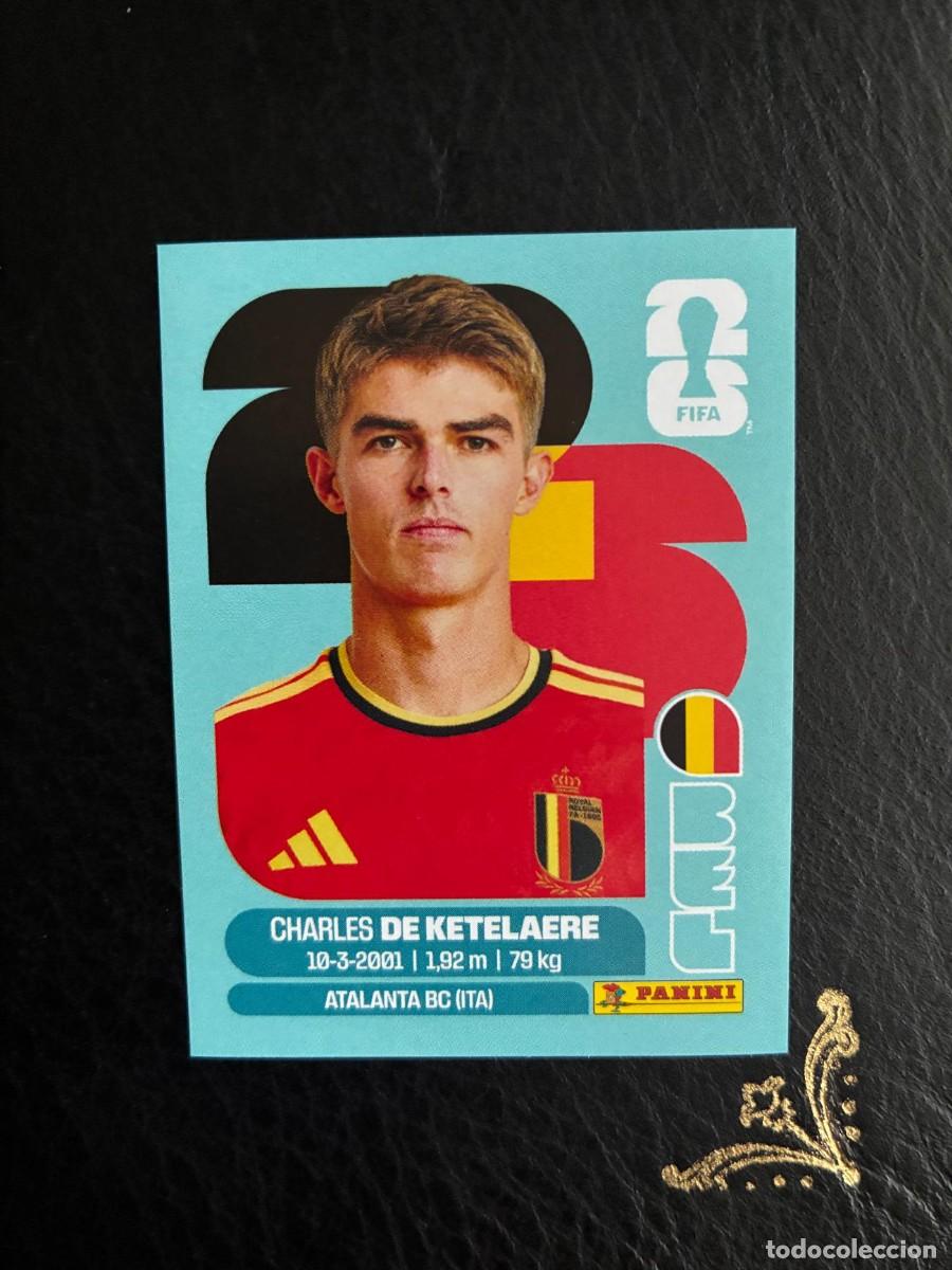 Football Stickers: BEL 17 CHARLES DE KETELAERE BEL17 BELGICA FIFA WORLD CUP MUNDIAL 2026 26 PANINI