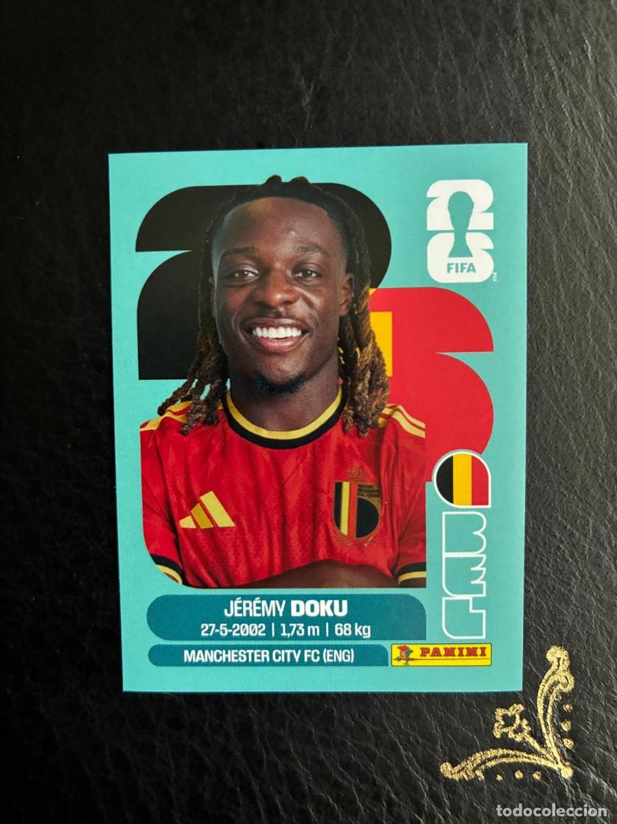 Football Stickers: BEL 16 JEREMY DOKU BEL16 BELGICA FIFA WORLD CUP MUNDIAL 2026 26 PANINI