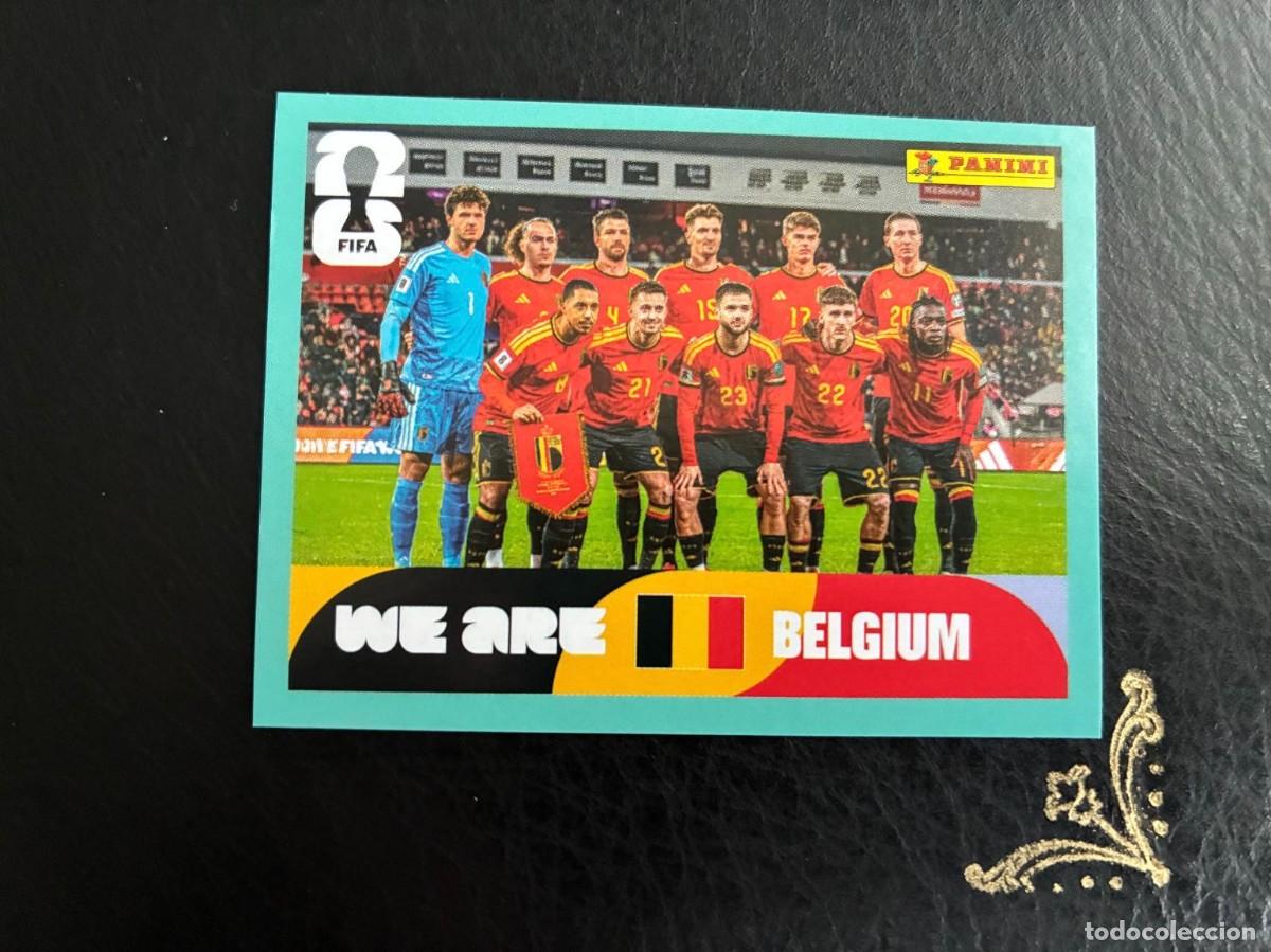 Cromos de f&uacute;tbol: BEL 13 EQUIPO ALINEACION BEL13 BELGICA FIFA WORLD CUP MUNDIAL 2026 26 PANINI