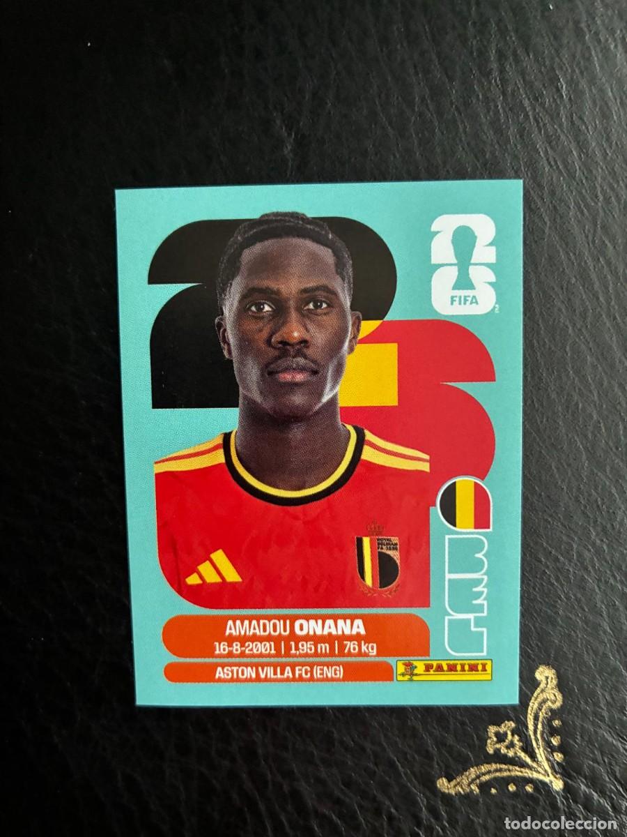 Cromos de f&uacute;tbol: BEL 10 AMADOU ONANA BEL10 BELGICA FIFA WORLD CUP MUNDIAL 2026 26 PANINI