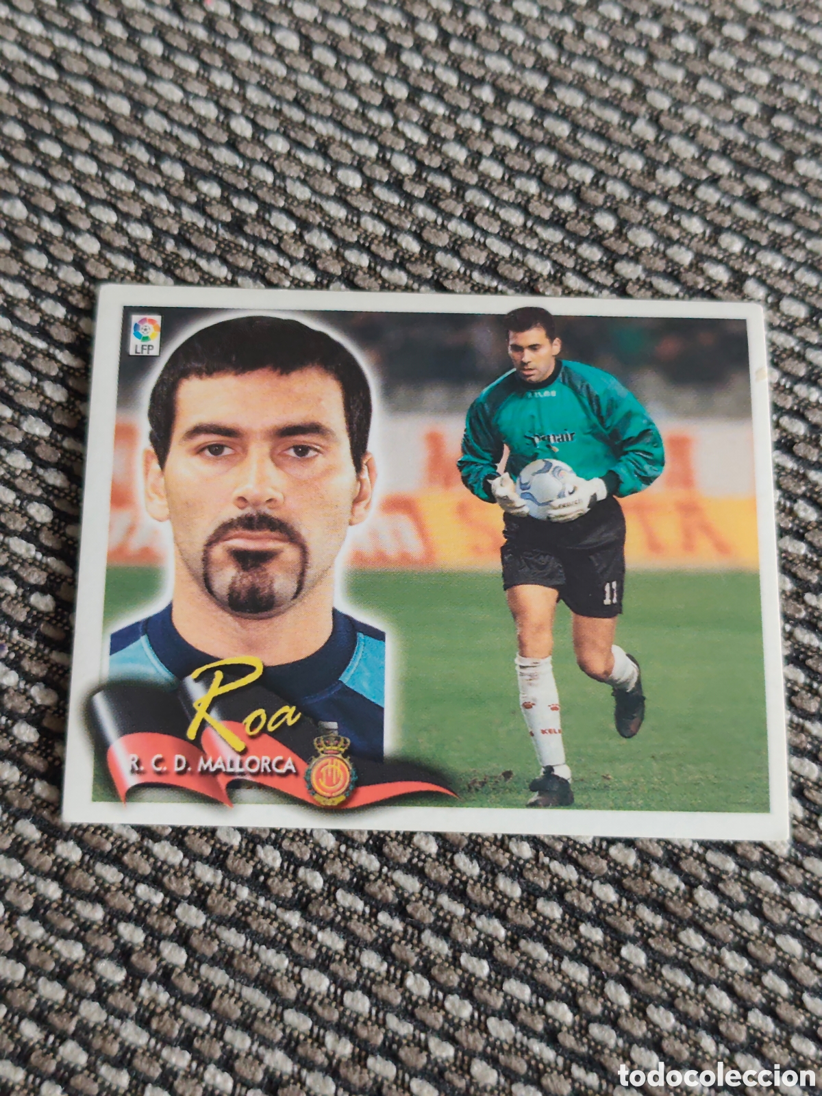 Cromos de f&uacute;tbol: FICHAJE 9 ROA REAL MALLORCA EDICIONES ESTE 2000 2001