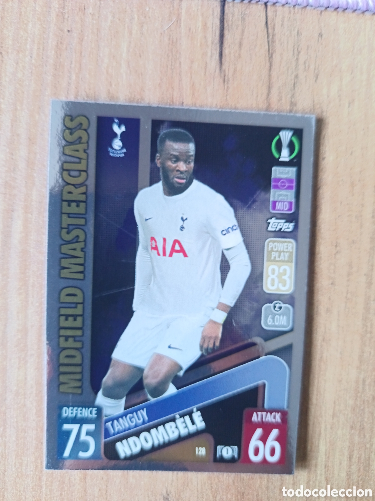 Cromos de f&uacute;tbol: 128 Tanguy CHAMPIONS LEAGUE MATCH ATTAX TOPPS 2021-2022 21-22