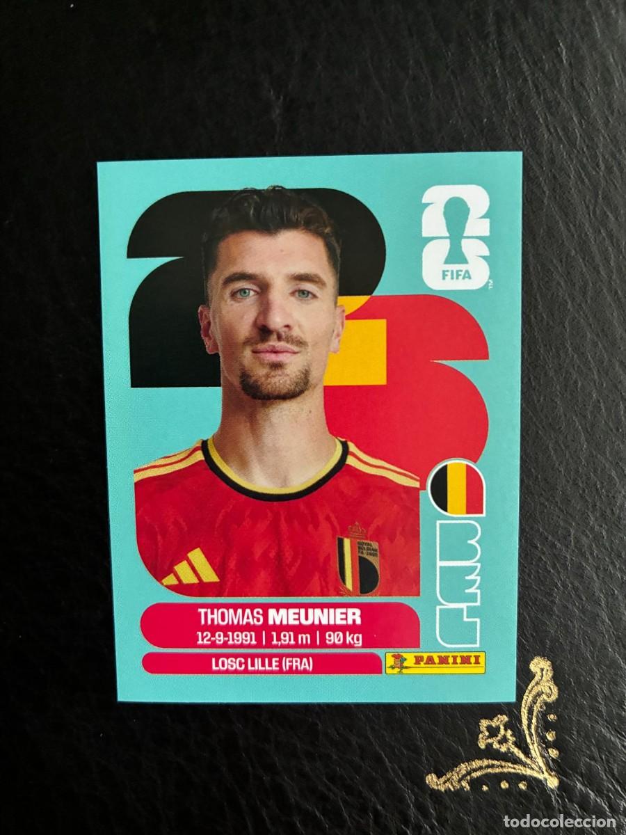 Cromos de f&uacute;tbol: BEL 8 THOMAS MEUNIER BEL8 BELGICA FIFA WORLD CUP MUNDIAL 2026 26 PANINI