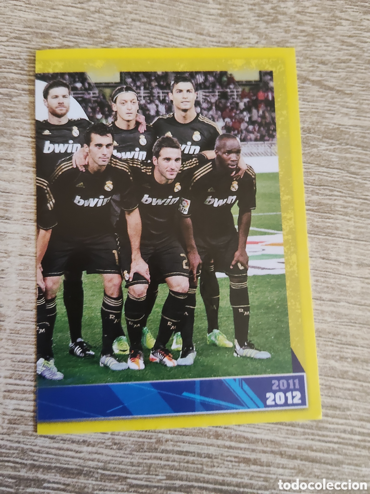 Cromos de f&uacute;tbol: Panini colecci&oacute;n Real Madrid liga 2011 2012 11 12 15 alineaci&oacute;n