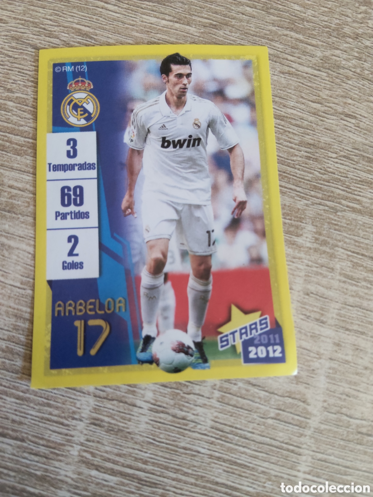 Football Stickers: Panini colecci&oacute;n Real Madrid liga 2011 2012 11 12 45 Arbeloa