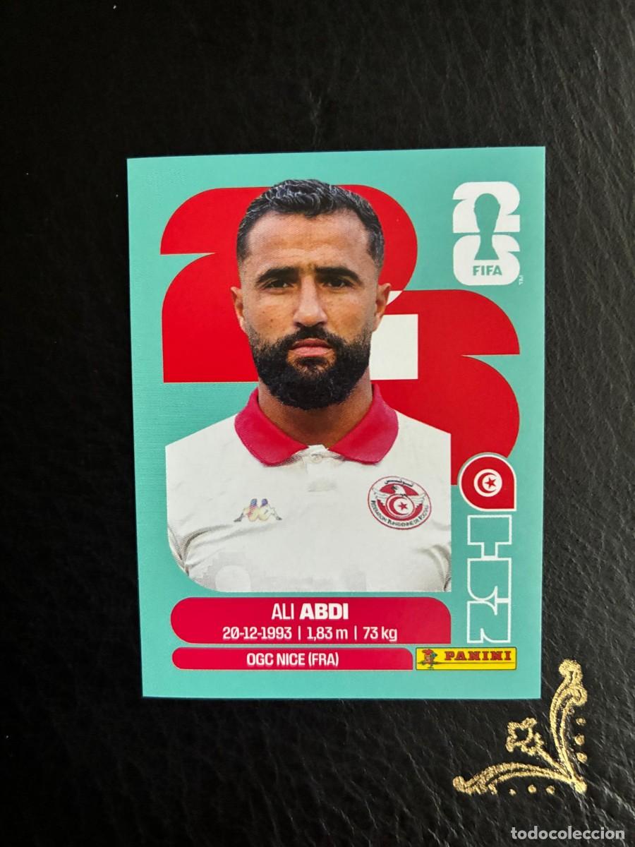 Cromos de f&uacute;tbol: TUN 7 ALI ABDI TUN7 T&Uacute;NEZ FIFA WORLD CUP MUNDIAL 2026 26 PANINI