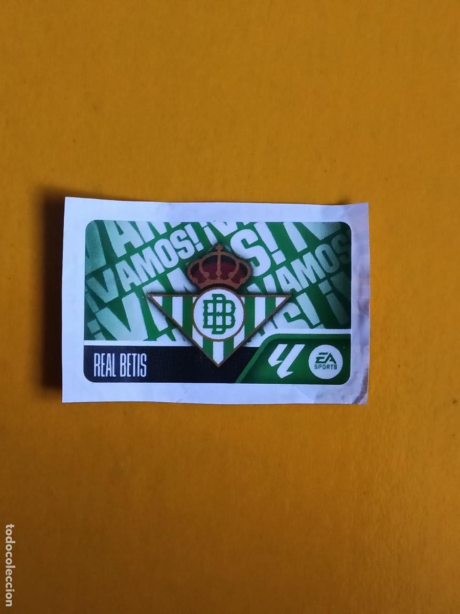 Cromos de f&uacute;tbol: REAL BETIS. &iexcl;VAMOS! CHICLE LIGA ESTE 2026-27. PANINI