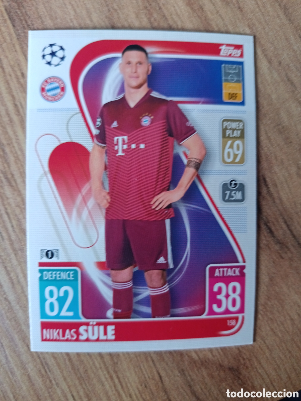Cromos de f&uacute;tbol: 158 Sule CHAMPIONS LEAGUE MATCH ATTAX TOPPS 2021-2022 21-22