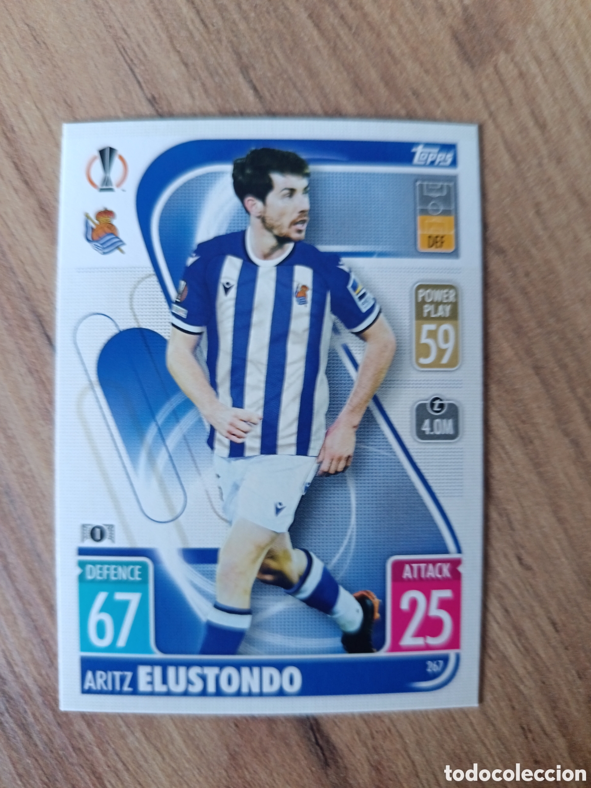 Cromos de f&uacute;tbol: 267 Elustondo CHAMPIONS LEAGUE MATCH ATTAX TOPPS 2021-2022 21-22