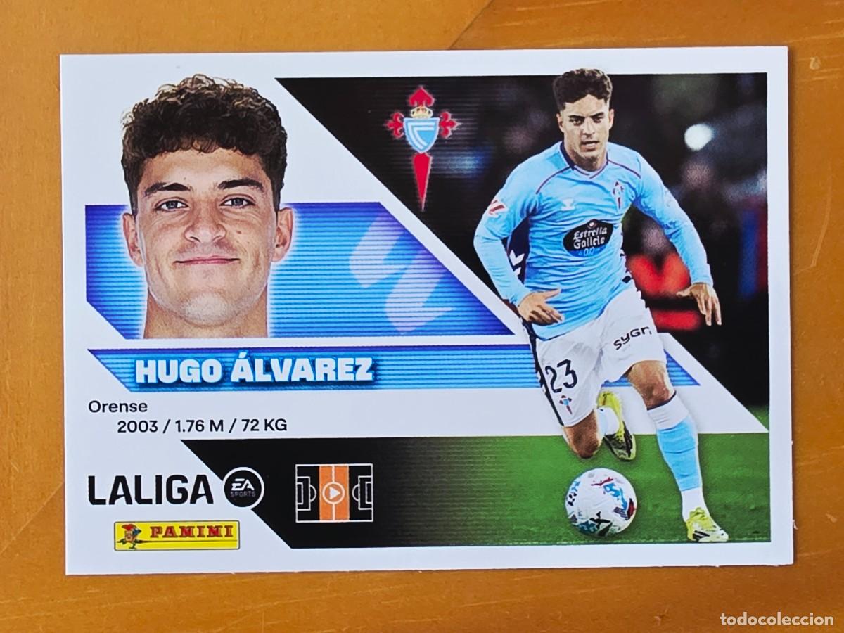 Football Stickers: 13 Hugo &Aacute;lvarez, RC Celta de Vigo, Panini Ediciones Liga Este 2026 2027 26 27 sin pegar