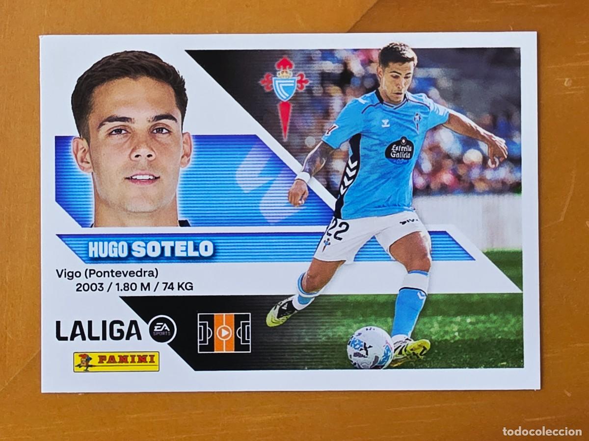 Football Stickers: 14 Hugo Sotelo, RC Celta de Vigo, Panini Ediciones Liga Este 2026 2027 26 27 sin pegar