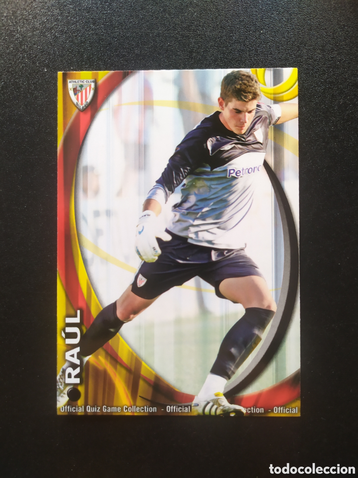 Football Stickers: Mundicromo fichas liga 2010 2011 10 11 Ra&uacute;l n&deg; 194 Athletic Bilbao