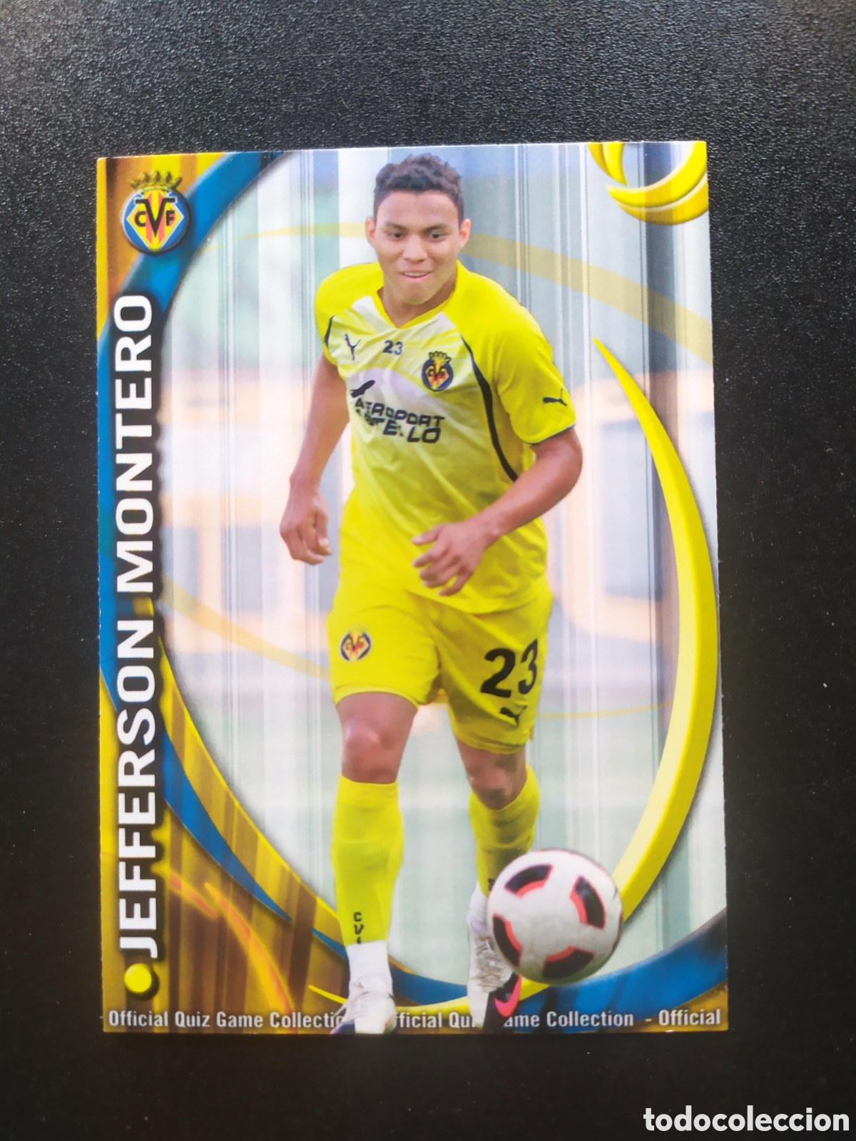 Football Stickers: Mundicromo fichas Liga 2010 2011 10 11 Jefferson Montero n&deg; 178 Villarreal