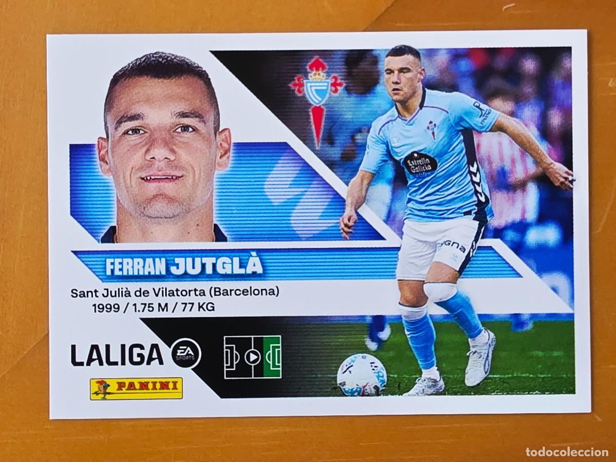 Football Stickers: 19 Ferr&aacute;n Jutgl&agrave;, RC Celta de Vigo, Panini Ediciones Liga Este 2026 2027 26 27 sin pegar