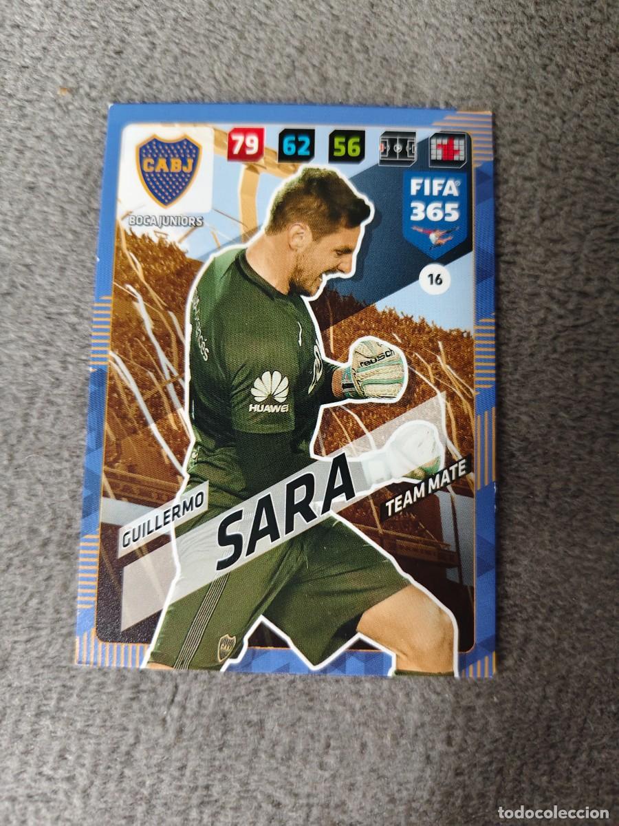 Cartes &agrave; collectionner de Football: 365 ADRENALYN XL 2018 16 GUILLERMO SARA BOCA JUNIORS TEAM MATE FIFA PANINI 17 2017 18 AXL AAP