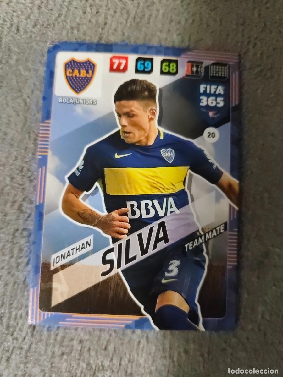 Cromos de f&uacute;tbol: 365 ADRENALYN XL 2018 20 JONATHAN SILVA BOCA JUNIORS TEAM MATE FIFA PANINI 17 2017 18 AXL AAP