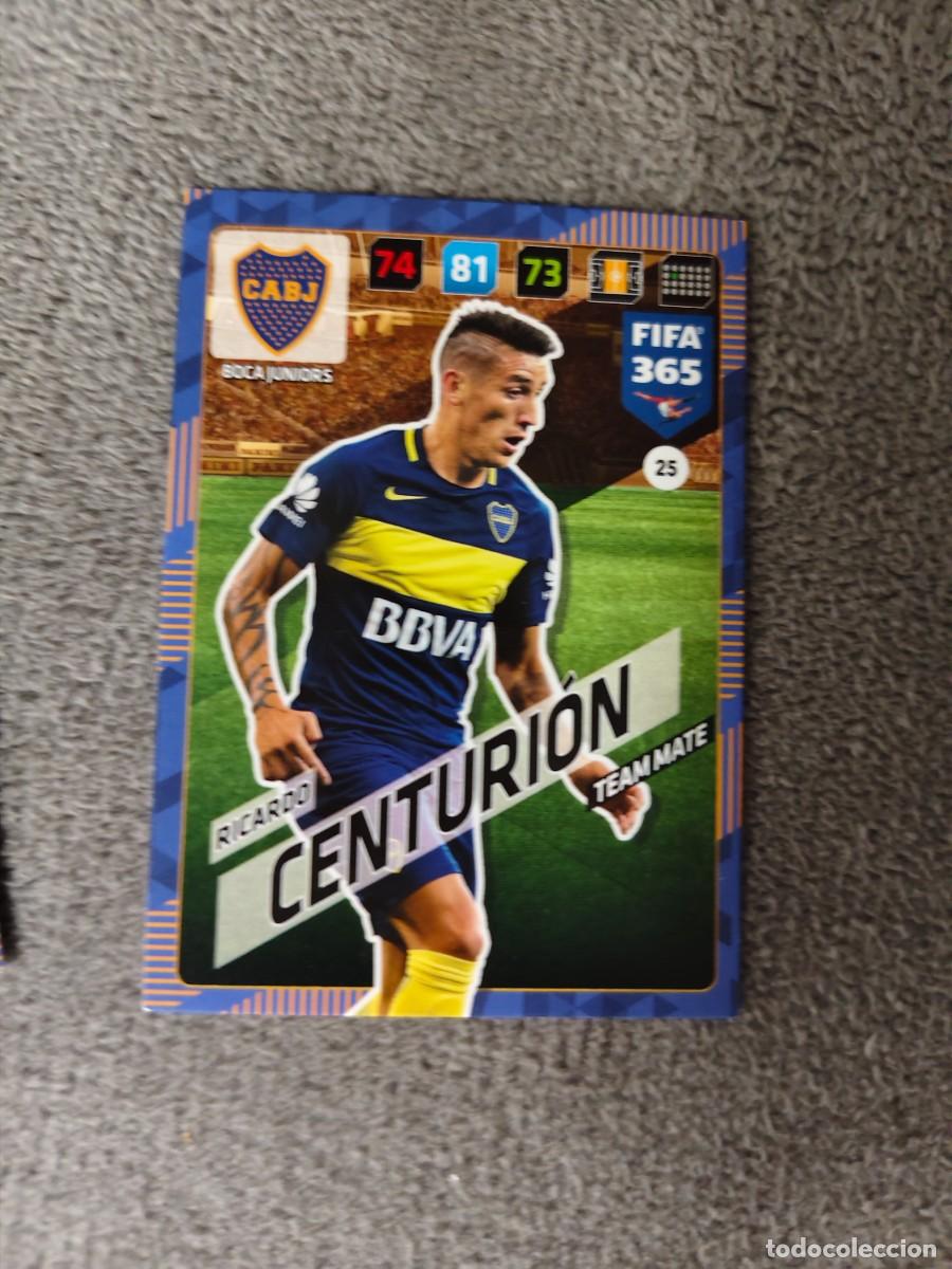 Cartes &agrave; collectionner de Football: 365 ADRENALYN XL 2018 25 RICARDO CENTURI&Oacute;N BOCA JUNIORS TEAM MATE FIFA PANINI 17 2017 18 AXL AAP