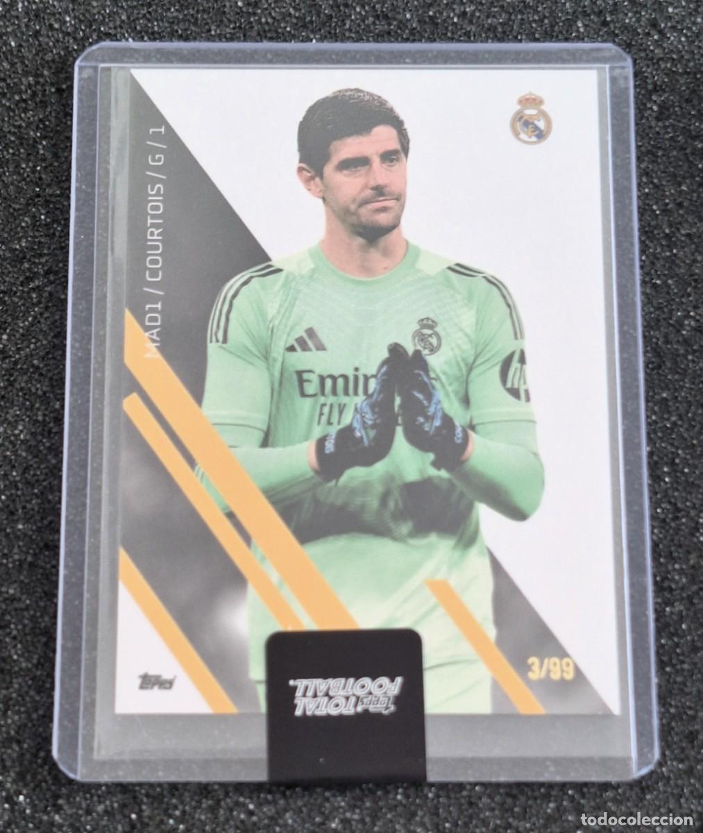Cromos de f&uacute;tbol: Thibaut Courtois Real Madrid Topps Team Set Total Football 3/99